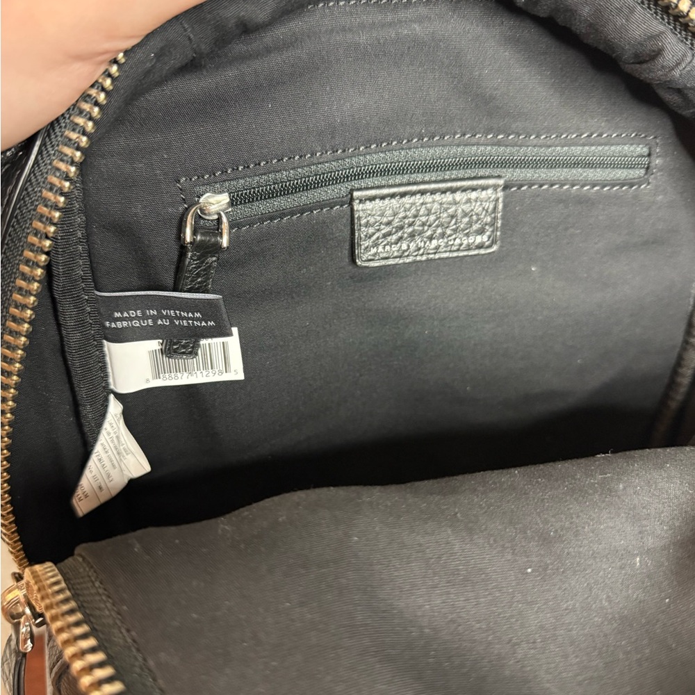 Marc By Marc Jacobs Black Leather Backpack - Picture 4 of 5